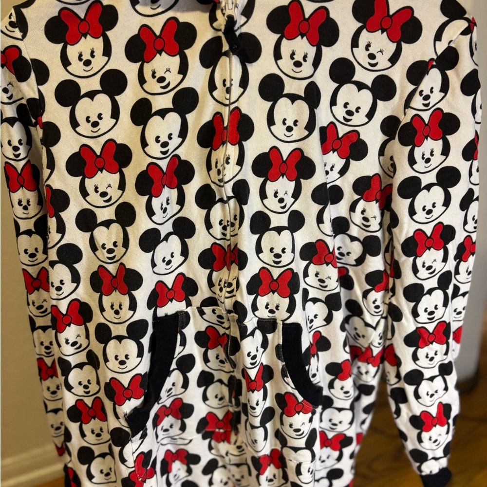 Minnie Mouse Adult Onsie - Picture 2 of 7